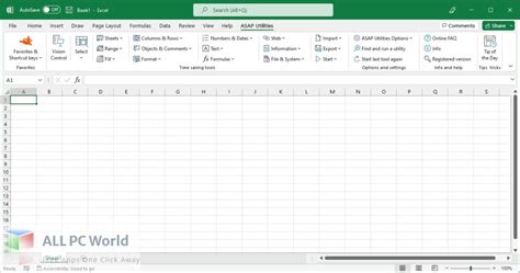 ASAP Utilities Excel Productivity