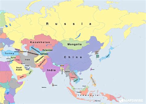 Asia Map