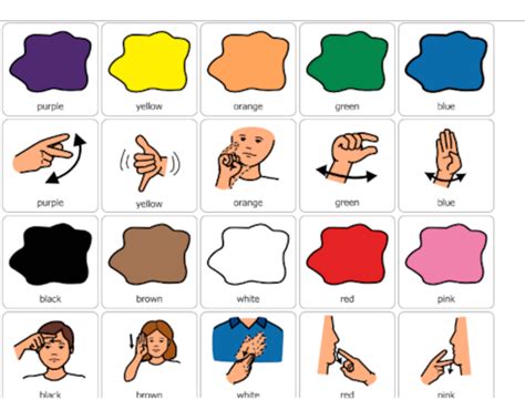 Common ASL Color Signs to Get You Started