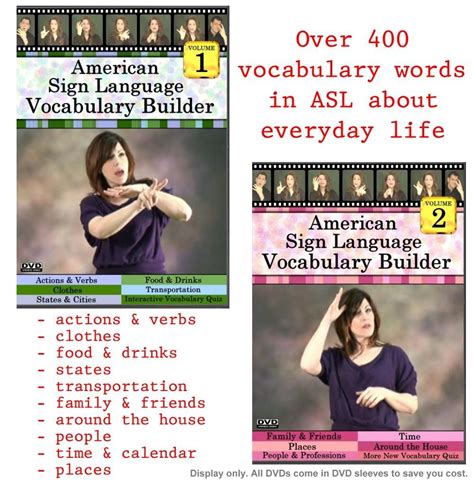 ASL vocabulary builder