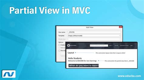 ASP.NET MVC template partial views