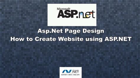 ASP.NET Design from Scratch