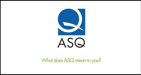 ASQ Meaning