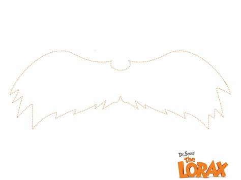 Assembling Mustache and Eyebrows Template