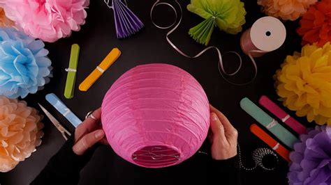 Assembling Paper Lantern