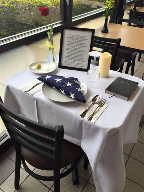 Assembling the Table Setting for Memorial Day