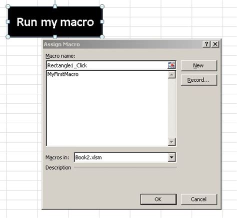 Assign Macro to Button Tutorial