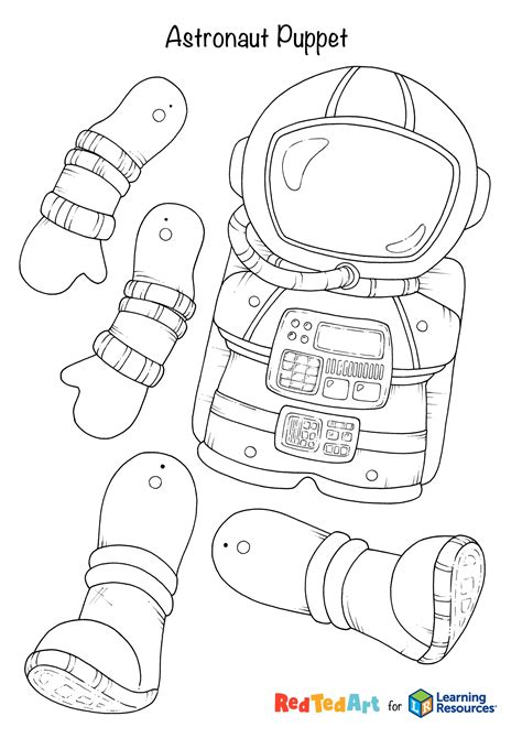 Astronaut Paper Doll