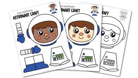 Astronaut cut out template printable tips and variations