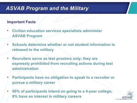 ASVAB education benefits