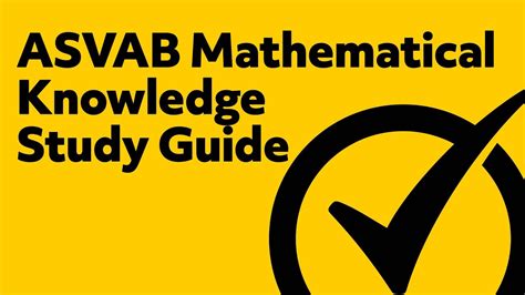 ASVAB Math Section