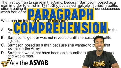 ASVAB Paragraph Comprehension Section