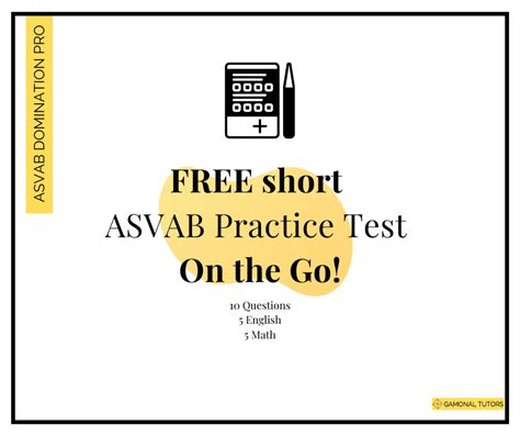 ASVAB Tutor Practice Test