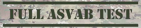 ASVAB test sections overview