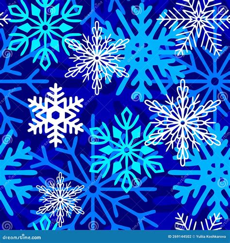 Asymmetrical Snowflake Patterns