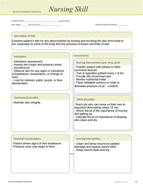 ATI Patient Assessment