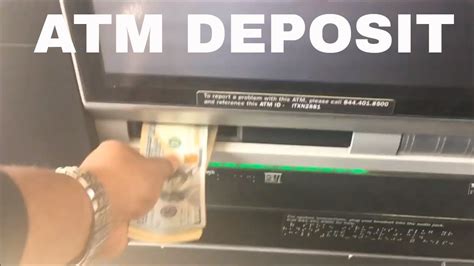 ATM deposit method