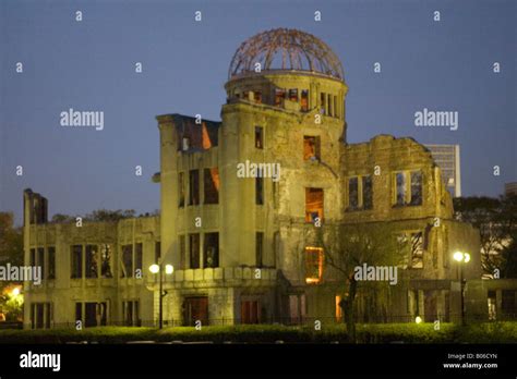 Atomic Bomb Dome at Night