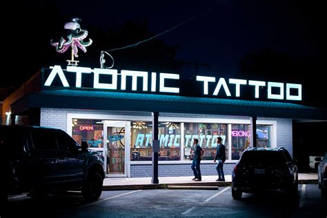 Tattoo Equipment at Atomic Tattoo Austin