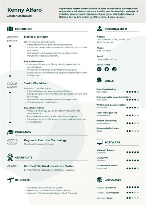 ATS Resume Template Gallery Image 8