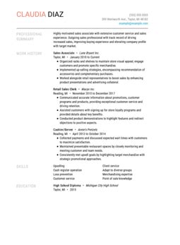 ATS Resume Template Hloom