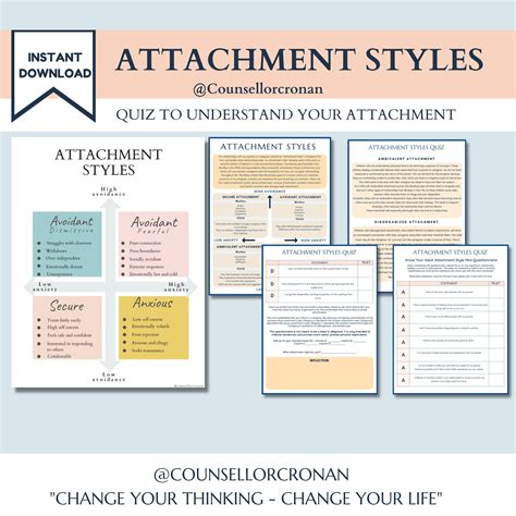 Attachment Theory Worksheets For Adults Gallery