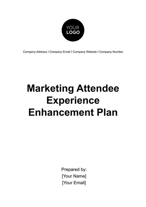 Attendee Experience Template