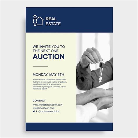 Auction Invitation Template