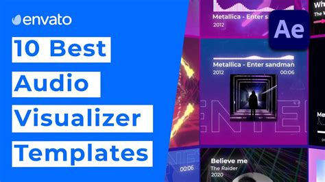 Audio Visualizer Template 10