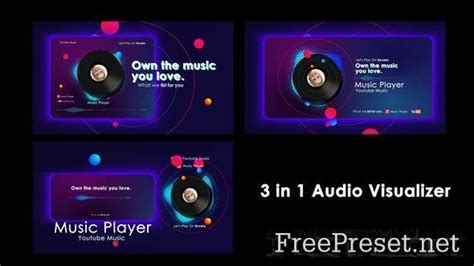 Audio Visualizer Template 6