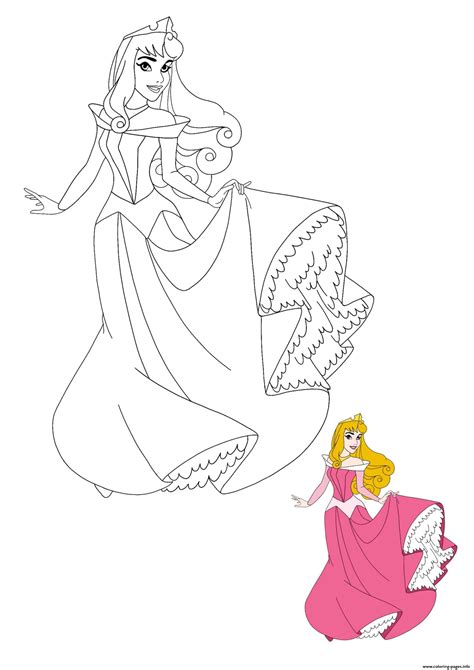 Aurora Coloring Pages