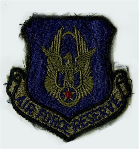 Authentic Air Force Reserve patch backing