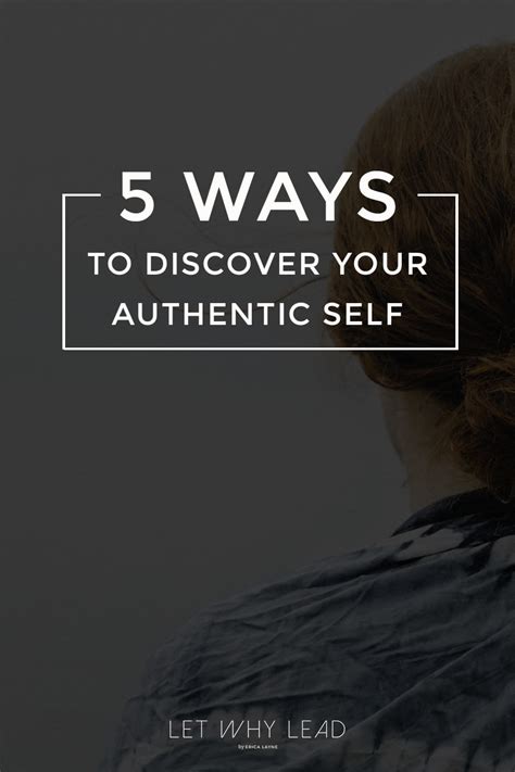 A person being their authentic self