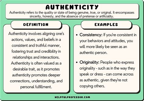 A quote about the importance of authenticity