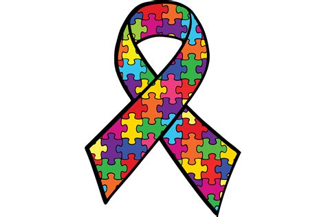 Autism Awareness Ribbon