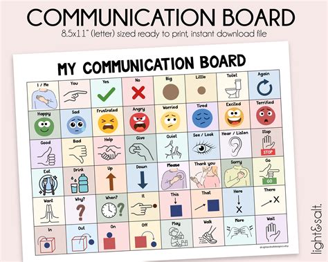 Autism communication boards