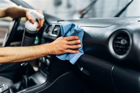 Auto detailing interior cleaning