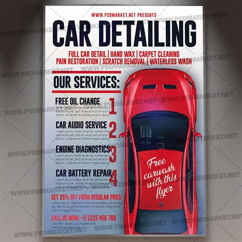 Auto detailing template gallery 10