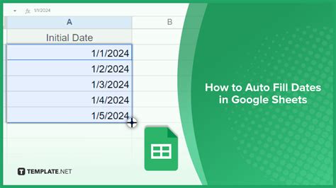 Auto-fill dates in Google Sheets using add-ons