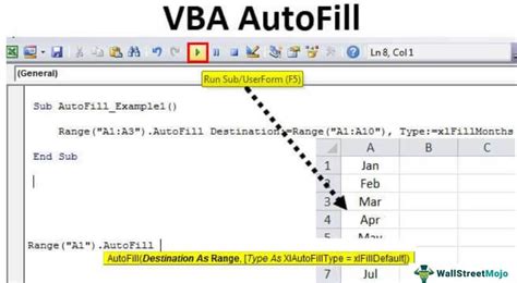 Auto Fill Method Excel VBA