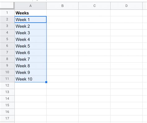 Auto-increment example 10