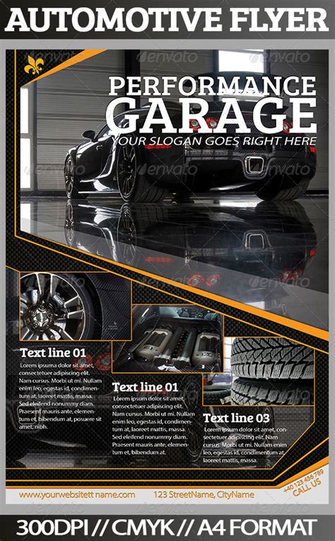 Auto Shop Flyer Design 10