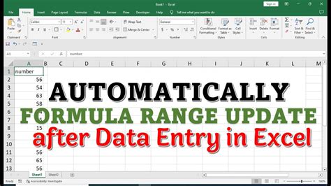 Auto-Update Date Formula