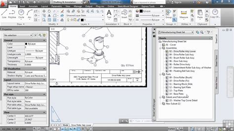 AutoCAD Sheet Set Manager