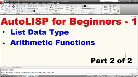 AutoLISP Programming Examples