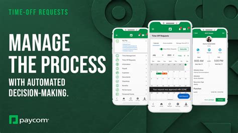 Automated time off tracking example