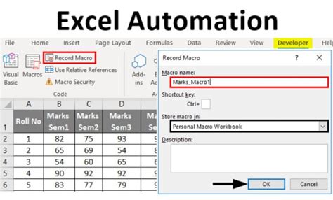 Automating Quantities with Excel Templates