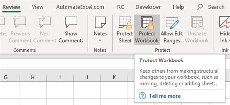 Automating Worksheet Protection