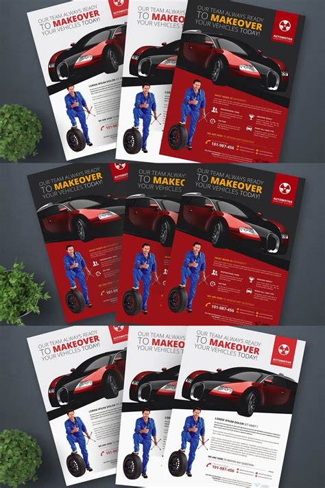 Automotive Flyer Template 1