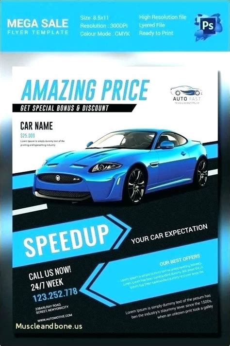 Automotive Flyer Template 10